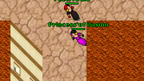 Princess'of ilusion on screen