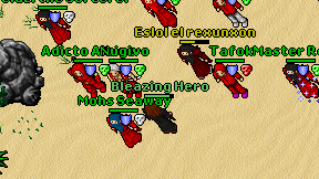 Bleazing Hero on screen