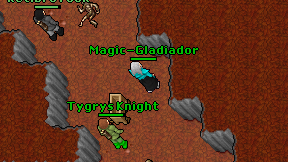 Magic-Gladiador on screen