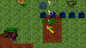 Davog on screen