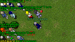 Sir Oregada on screen