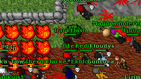 Darkflash on screen