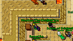 Heaton The Knight on screen