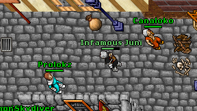 Infamous Juni on screen