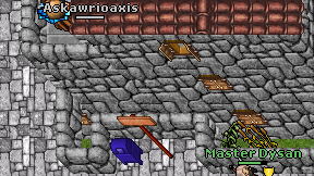 Askawrioaxis on screen
