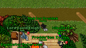Hektor Druidek on screen