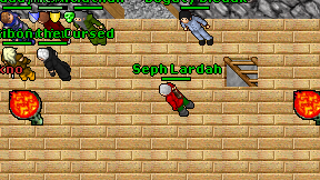 Seph Lardah on screen