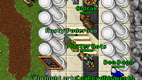 Rusty'Poderoso on screen
