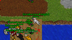 Grubszyy Knight on screen
