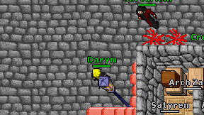 Darym on screen