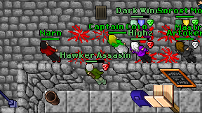 Hawker Assasin on screen