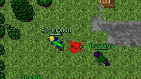 Sir Kramu on screen