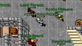 Mysterious Fidelis on screen