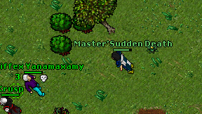 Master'Sudden Death on screen