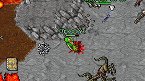 Orkocyc on screen