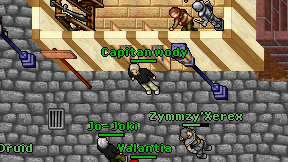 Capitan wody on screen