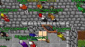 Druidic Runner on screen