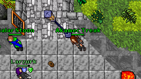 Akamec Treak on screen