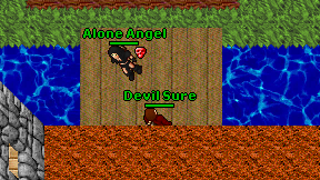 Devil Sure on screen