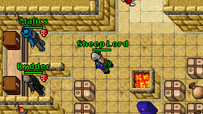 Sheep Lord on screen