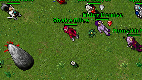 Shake Glica on screen
