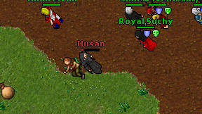 Ilusan on screen