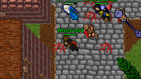 Aheront on screen