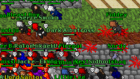 Dark Albatross on screen