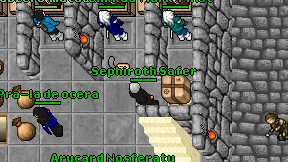 Sephiroth Safer on screen