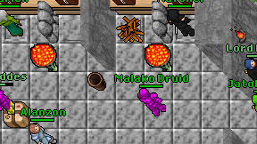 Malako Druid on screen