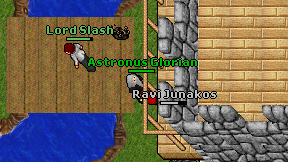 Astronus Glorian on screen