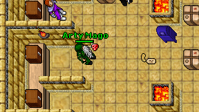 Arty Mago on screen