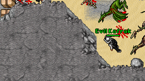 Evil Kafrak on screen