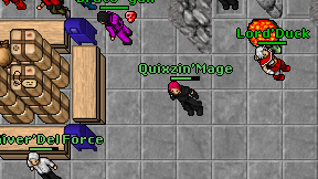 Quixzin'Mage on screen