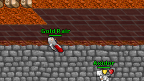 Gold Rair on screen