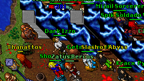 Dark Izzo on screen