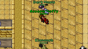 Dark Moxis on screen