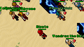 Biseto on screen