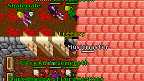 Creepsy on screen