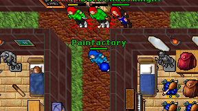Painfactory on screen