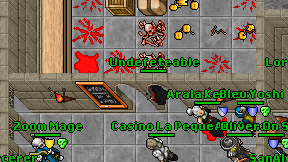 Undefeteable on screen