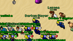 Darken Slayer on screen