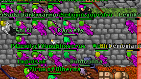 Rackety on screen