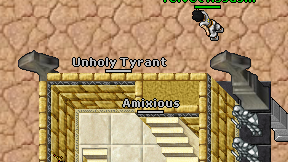 Unholy Tyrant on screen