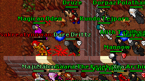 Magican Oden on screen