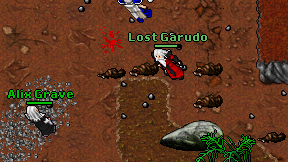 Lost Garudo on screen