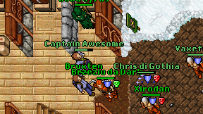 Captain Awesome on screen