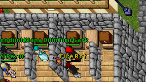 Fire Rot on screen