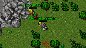 Morius Sakena on screen