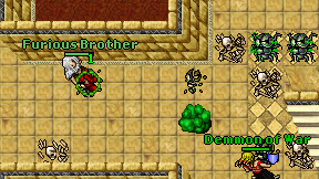 Furious Brother on screen